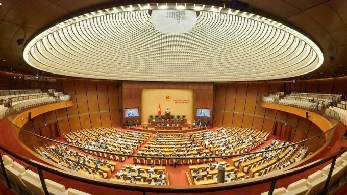 Quang cảnh một phiên họp của Quốc hội khóa XV (Ảnh: https://baochinhphu.vn).