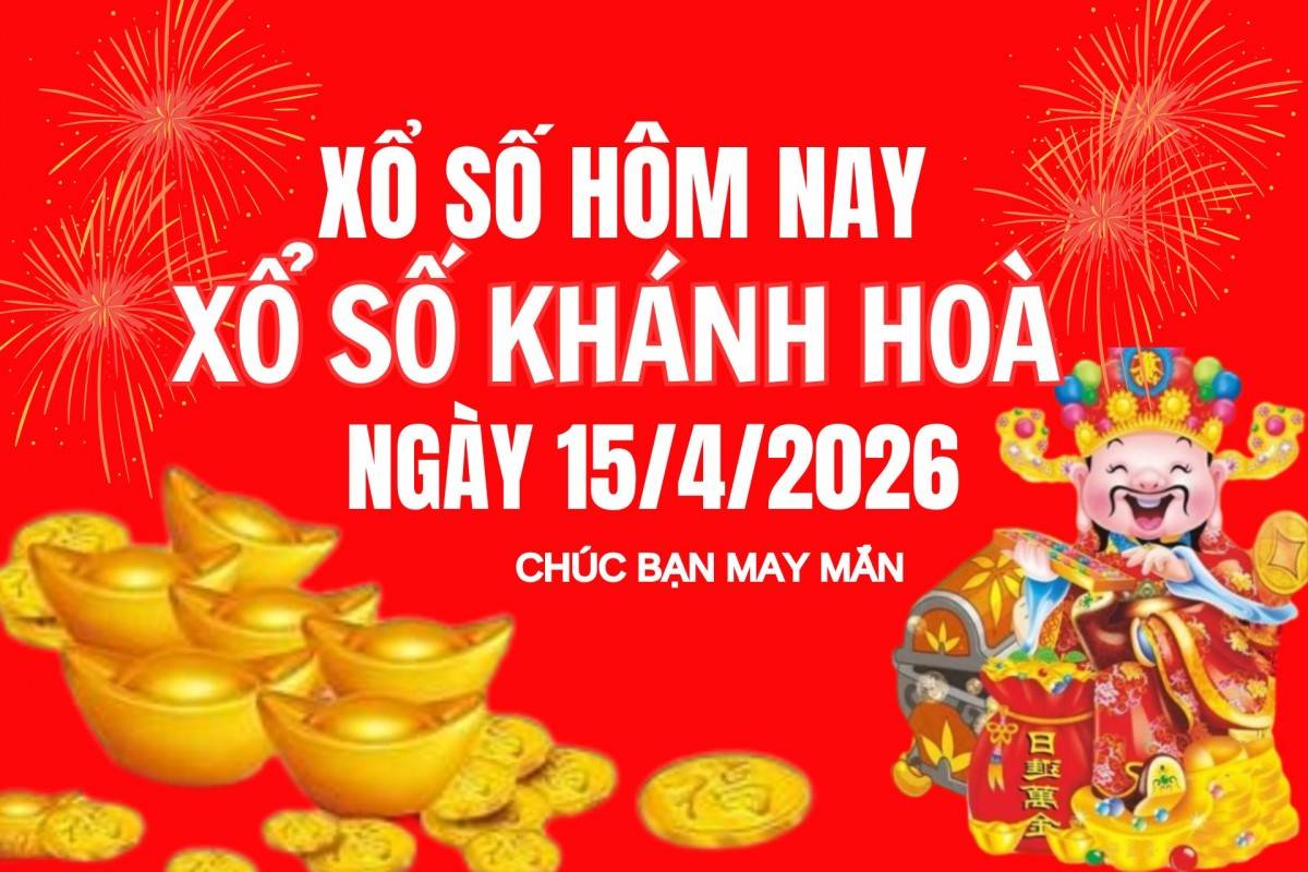 XSKH 12/4, Kết quả xổ số Khánh Hòa hôm nay 12/4/2026, Trực tiếp XSKH ngày 12 tháng 4