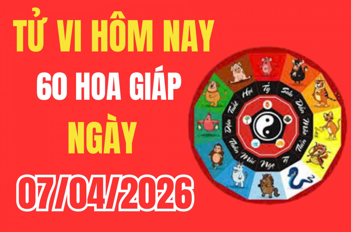 Tử vi 12 con giáp hôm nay ngày 7/4/2026: Vận trình 12 con giáp biến động mạnh, nhiều tuổi gặp trở ngại, nên thận trọng trong quyết định