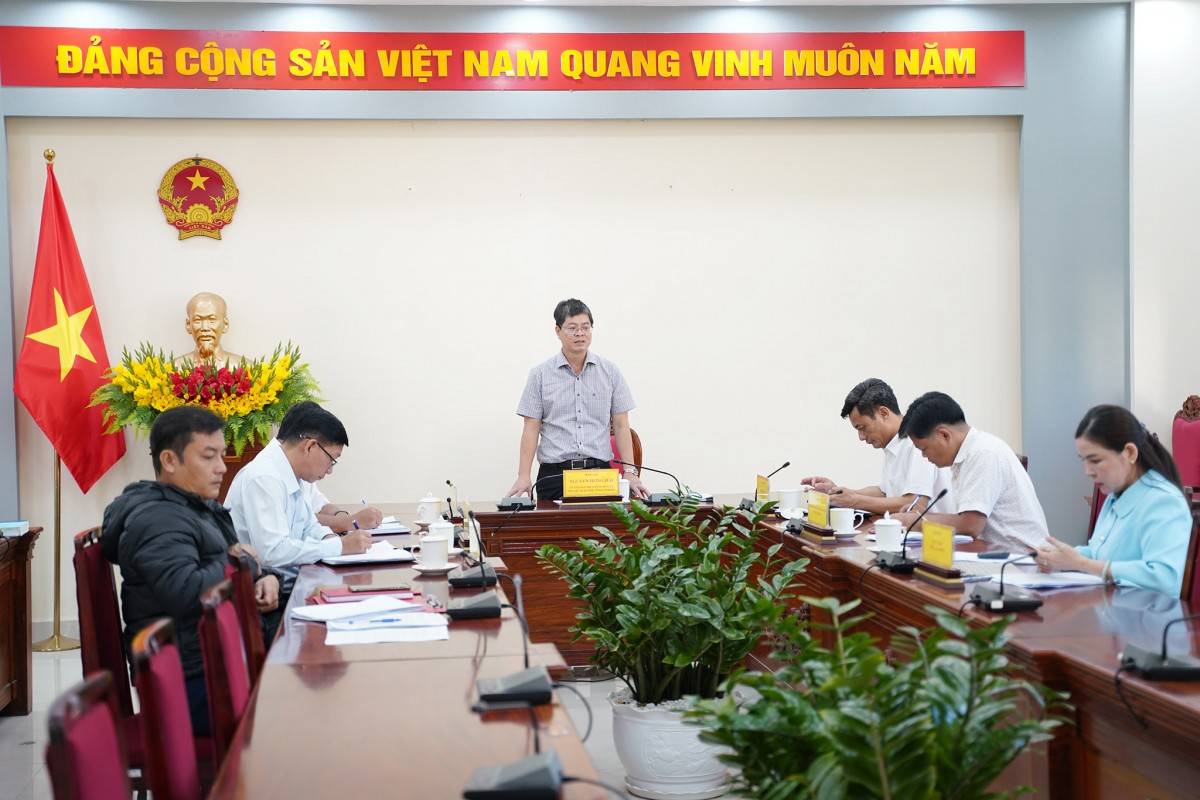 Lâm Đồng: Lãnh đạo UBND tỉnh làm việc về tiến độ Dự án nhà ở xã hội KCN Sông Bình