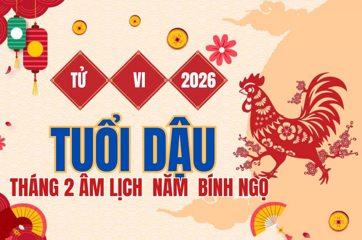Tử vi tuổi Dậu tháng 3 (âm lịch) năm Bính Ngọ - 2026: Công danh rực rỡ, tài lộc hanh thông, sức khỏe dồi dào đáng mơ ước