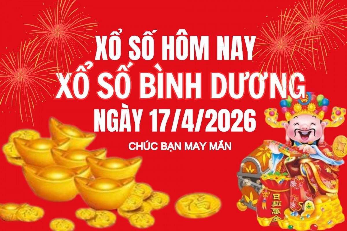 XSBD 10/4, Kết quả xổ số Bình Dương hôm nay 10/4/2026, Trực tiếp XSBD ngày 10 tháng 4