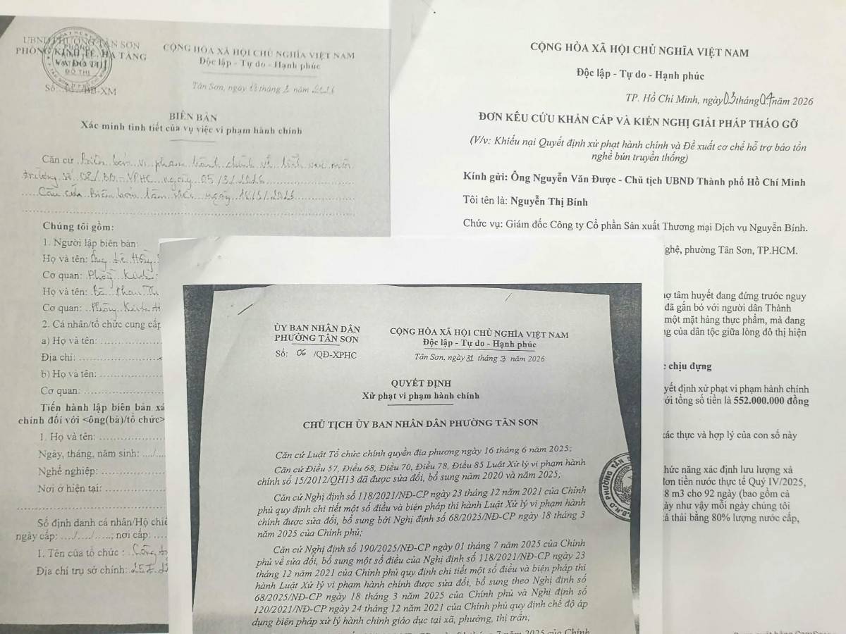 Phạt 552 triệu đồng một cơ sở sản xuất bún nhỏ: Dấu hỏi lớn về căn cứ xử phạt