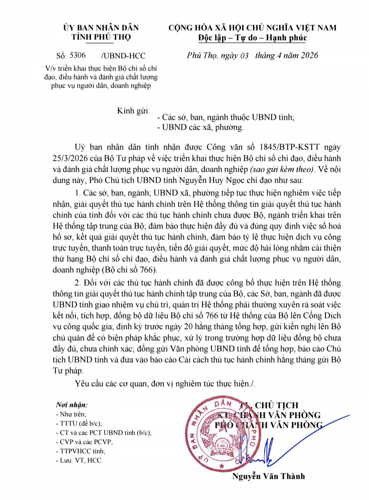 Phú Thọ nâng cao hiệu quả phục vụ người dân, doanh nghiệp