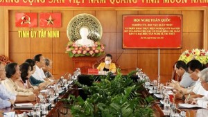 Tây Ninh: Hội nghị trực tuyến quán triệt và triển khai thực hiện Nghị quyết Đại hội XIV của Đảng