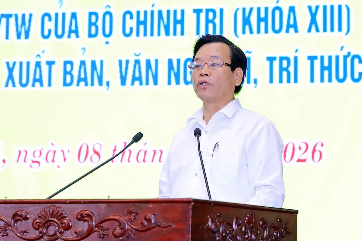 Thanh Hóa: Hàng trăm Phóng viên báo chí Trung ương và địa phương tham gia Hội nghị quán triệt và triển khai Nghị quyết Đại hội XIV của Đảng