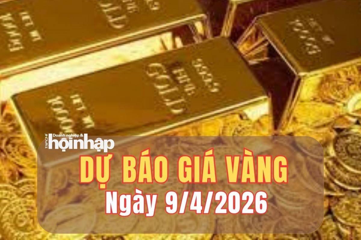 Dự báo giá vàng 9/4: Giá vàng bật tăng mạnh