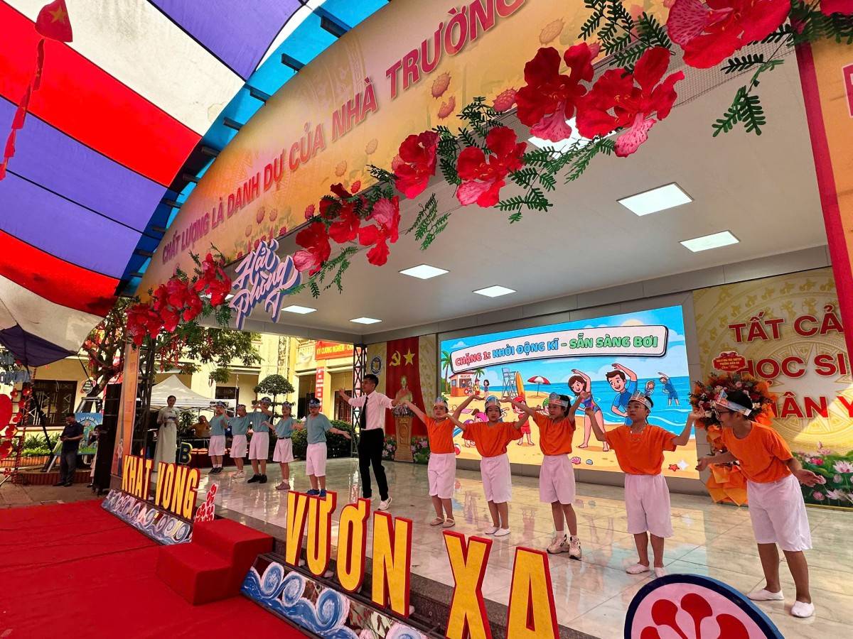 Lan tỏa kỹ năng sinh tồn từ làn nước xanh: TP Hải Phòng đưa dạy bơi an toàn vào trường học