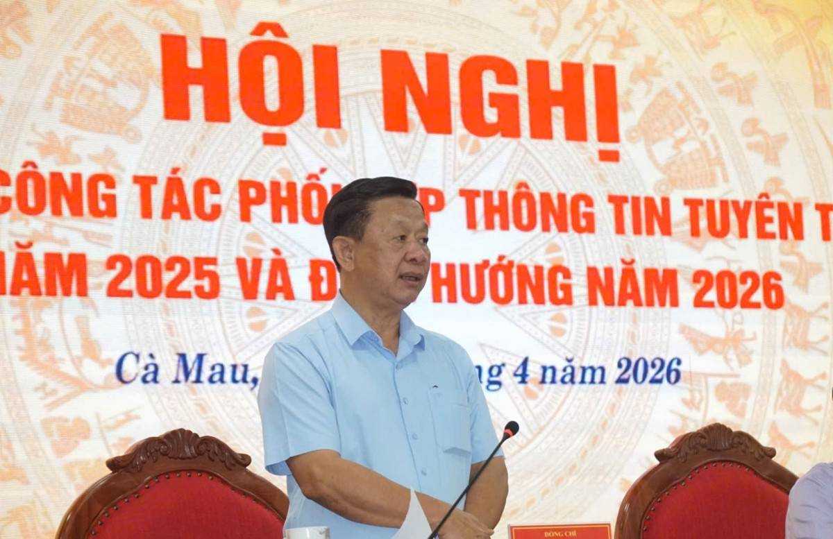 ông Hồ Trung Việt - Ủy viên Ban Thường vụ Tỉnh ủy, Trưởng Ban Tuyên giáo và Dân vận Tỉnh ủy Cà Mau