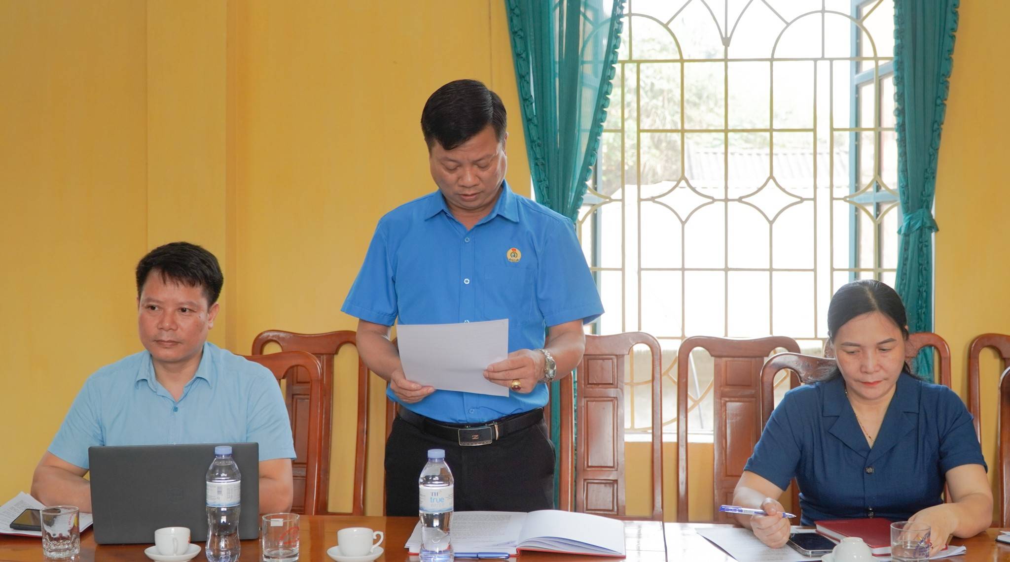 Công đoàn xã Mậu A đổi mới hoạt động, nâng cao chăm lo quyền lợi đoàn viên, thúc đẩy kinh tế