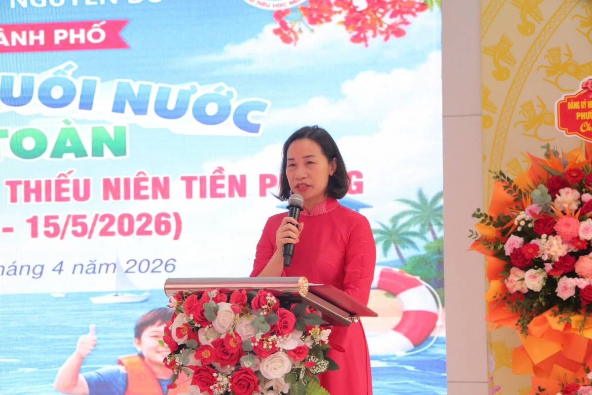 Lan tỏa kỹ năng sinh tồn từ làn nước xanh: TP Hải Phòng đưa dạy bơi an toàn vào trường học