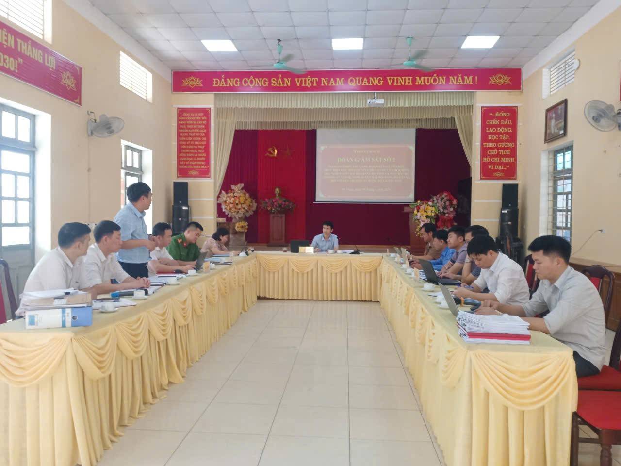 Đoàn giám sát Tỉnh ủy Lào Cai đánh giá cao hiệu quả đưa nghị quyết vào thực tiễn tại xã Mỏ Vàng