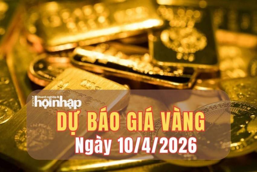 Dự báo giá vàng 10/4: Xu hướng giảm chiếm ưu thế, khó bật tăng mạnh