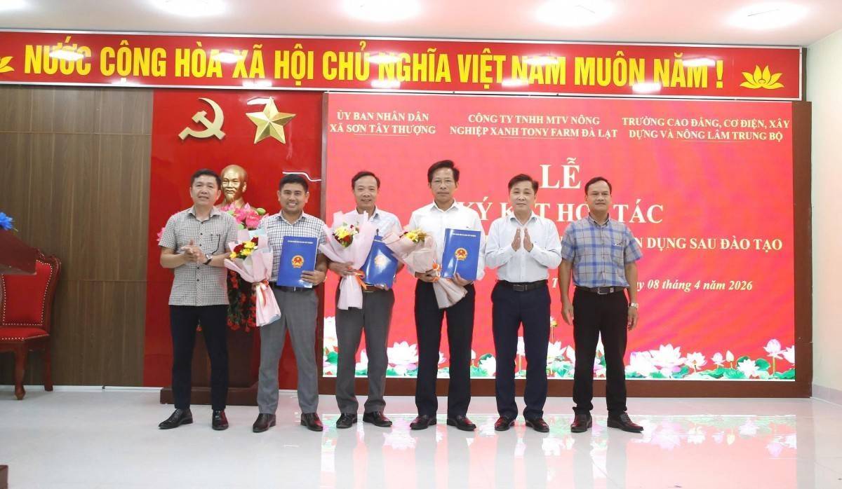 Quảng Ngãi: Liên kết “3 nhà” ở xã Sơn Tây Thượng, mở lối đào tạo gắn việc làm bền vững