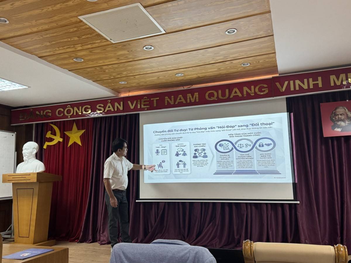 TP. Hồ Chí Minh khai giảng lớp bồi dưỡng kỹ năng phỏng vấn, đối thoại báo chí hiện đại