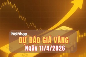 Dự báo giá vàng 11/4: Giá vàng có thể tăng – giảm đan xen