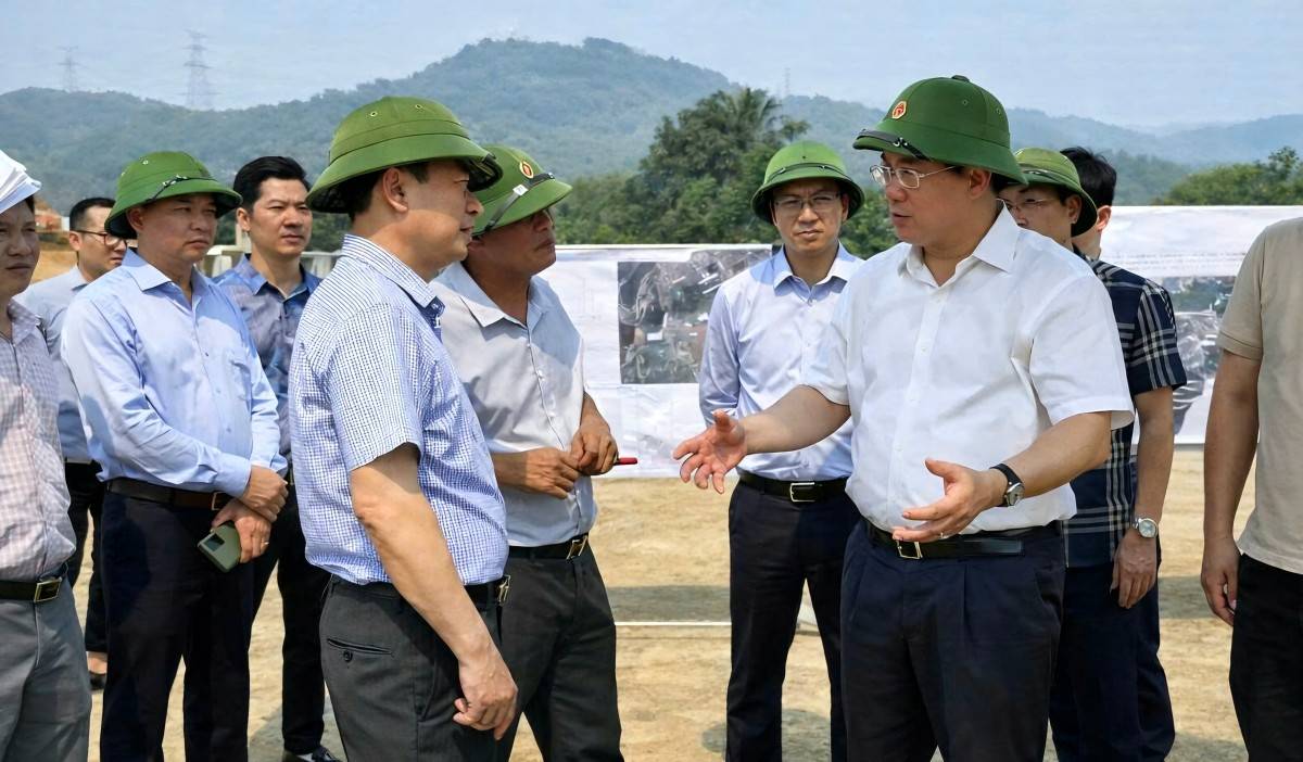 Phú Thọ: Đẩy nhanh tiến độ loạt dự án trọng điểm khu vực Hòa Bình