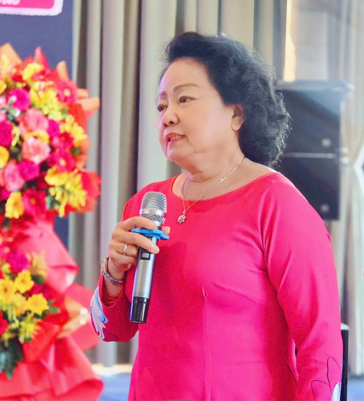 bà Nguyễn Thị Hải Đường – Chi hội trưởng khu vực Bà Rịa- Vũng Tàu, Chủ tịch HĐTV Cty Vung tau Catering 