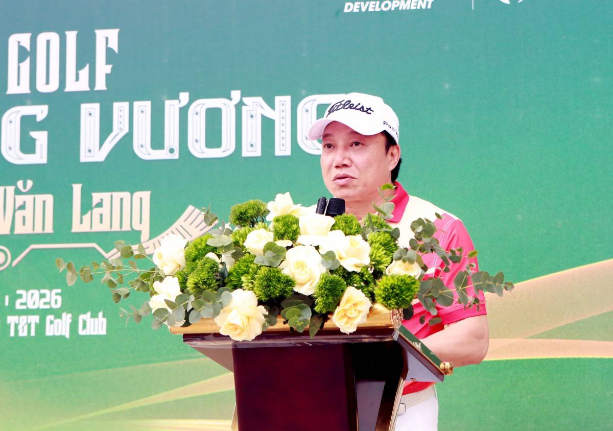 Cúp Hùng Vương “Hào khí Văn Lang” 2026 quy tụ gần 600 golfer toàn quốc