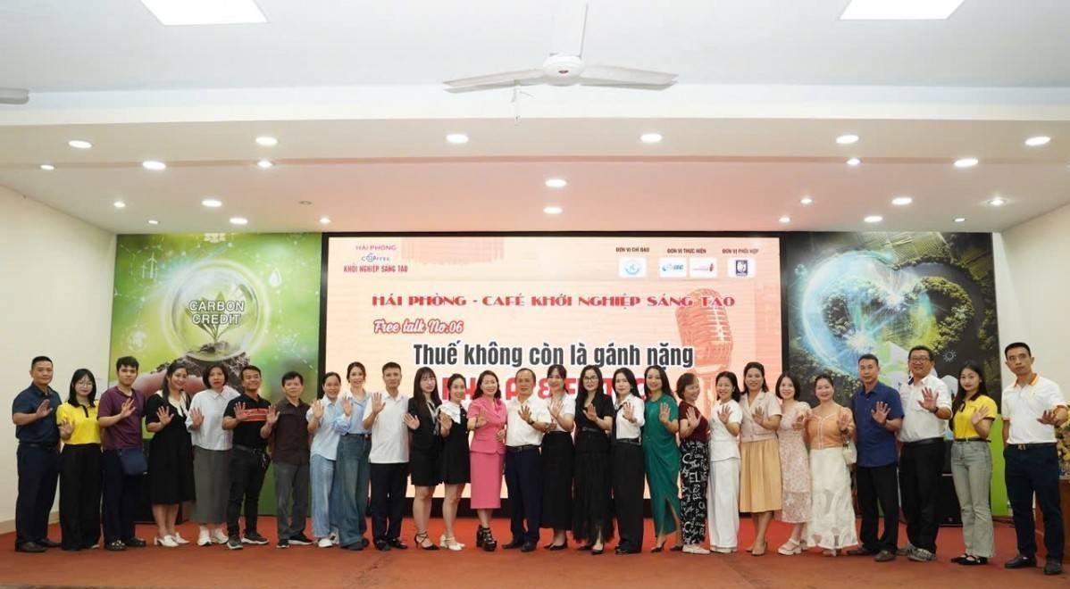 TP Hải Phòng: “Café khởi nghiệp sáng tạo #06” – Khi thuế không còn là gánh nặng trong kỷ nguyên AI & Fintech