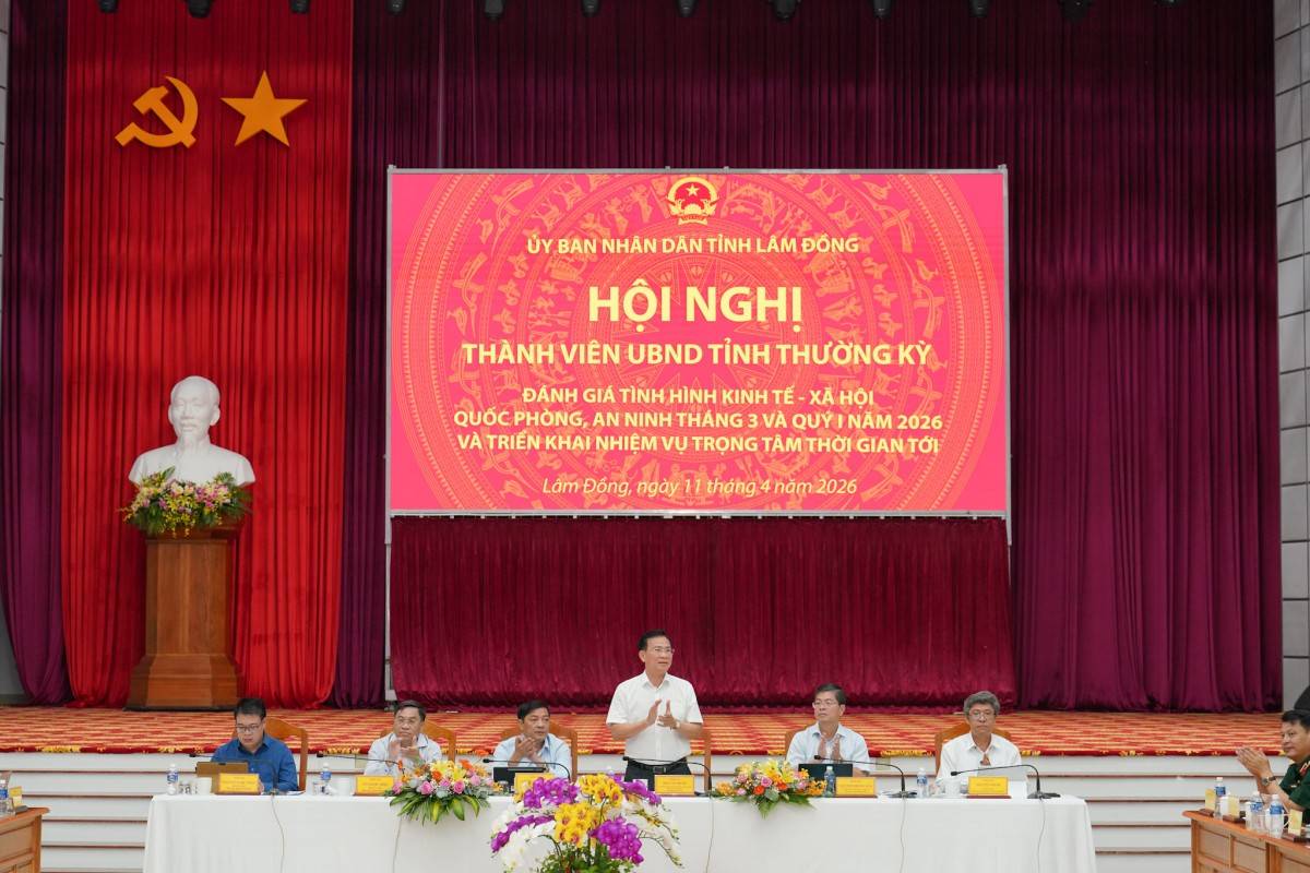 Lâm Đồng: Chỉ đạo 5 nhiệm vụ trọng tâm thúc đẩy tăng trưởng năm 2026