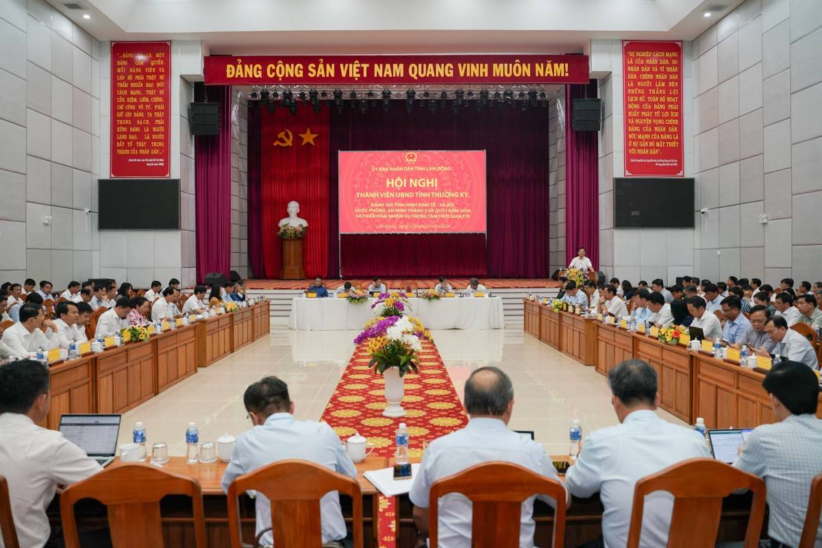 Lâm Đồng: Chỉ đạo 5 nhiệm vụ trọng tâm thúc đẩy tăng trưởng năm 2026