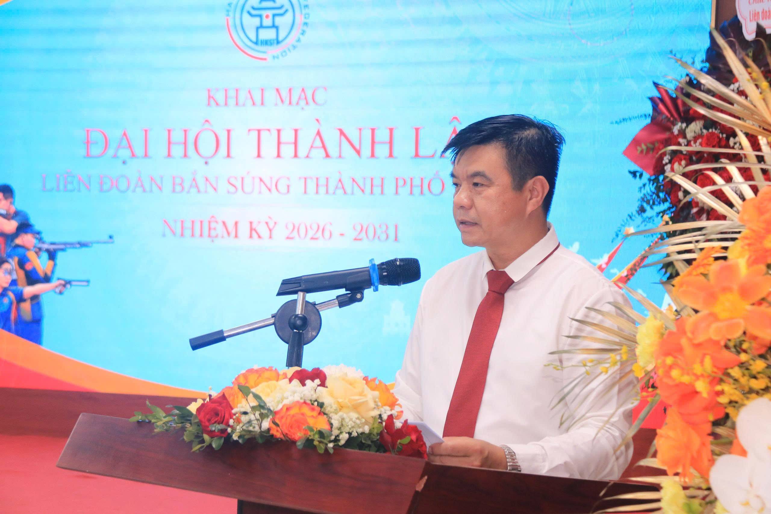 Đại hội thành lập Liên đoàn Bắn súng Hà Nội, tạo đột phá thể chế thể thao đỉnh cao