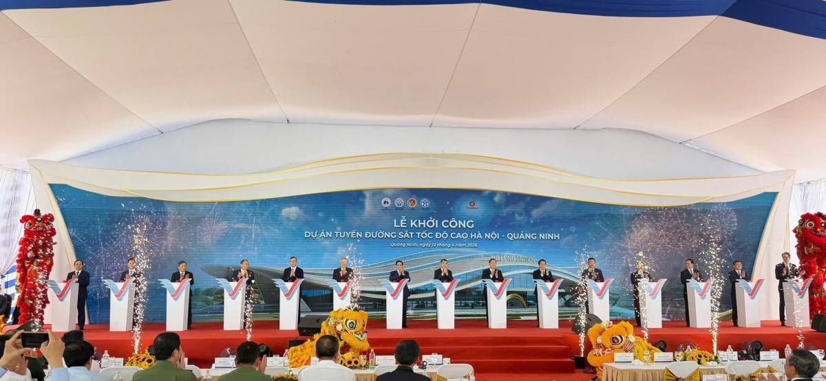 Thủ tướng Chính phủ dự lễ khởi công “siêu dự án” đường sắt tốc độ cao 147.000 tỷ đồng