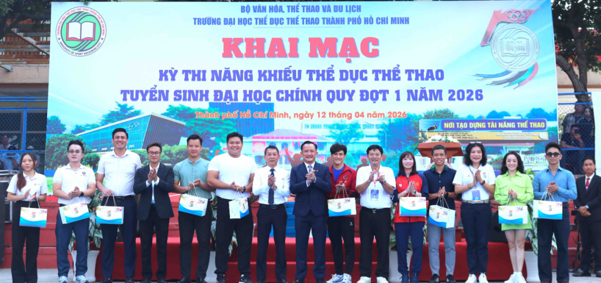 Hơn 4.000 thí sinh thi tuyển năng khiếu vào Đại học Thể dục thể thao TP.HCM