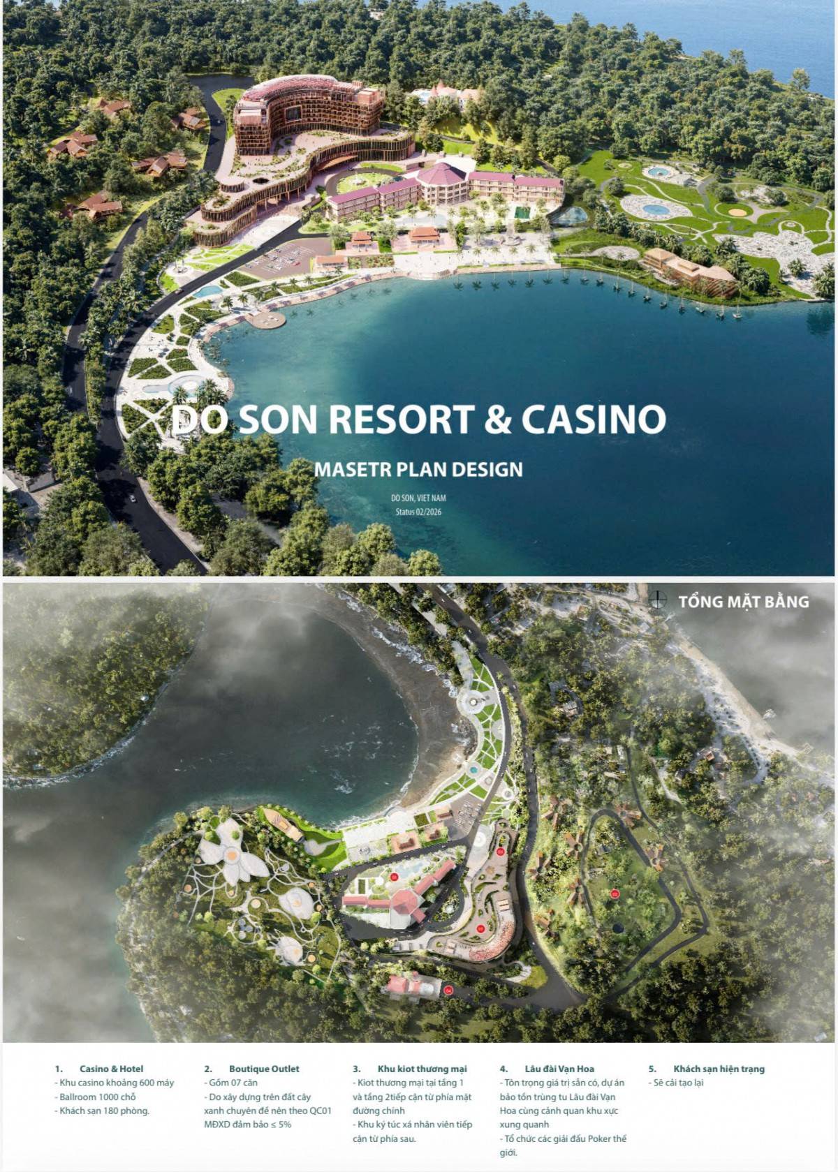 Hải Phòng chuẩn bị khởi công tổ hợp hội nghị – thương mại – du lịch quốc tế hơn 2.110 tỷ đồng tại Đồ Sơn