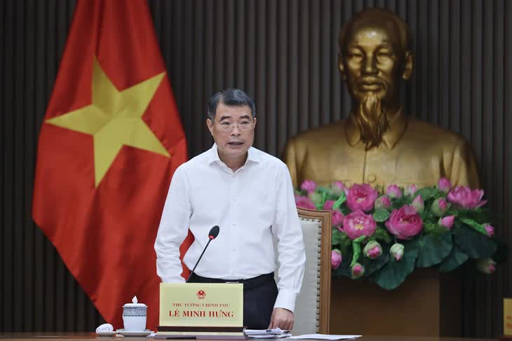 Thủ tướng Lê Minh Hưng - Ảnh 1. Thủ tướng Lê Minh Hưng - Ảnh: NHẬT BẮC