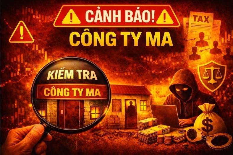 Pháp nhân rỗng, hóa đơn khống và lỗ hổng kiểm soát.