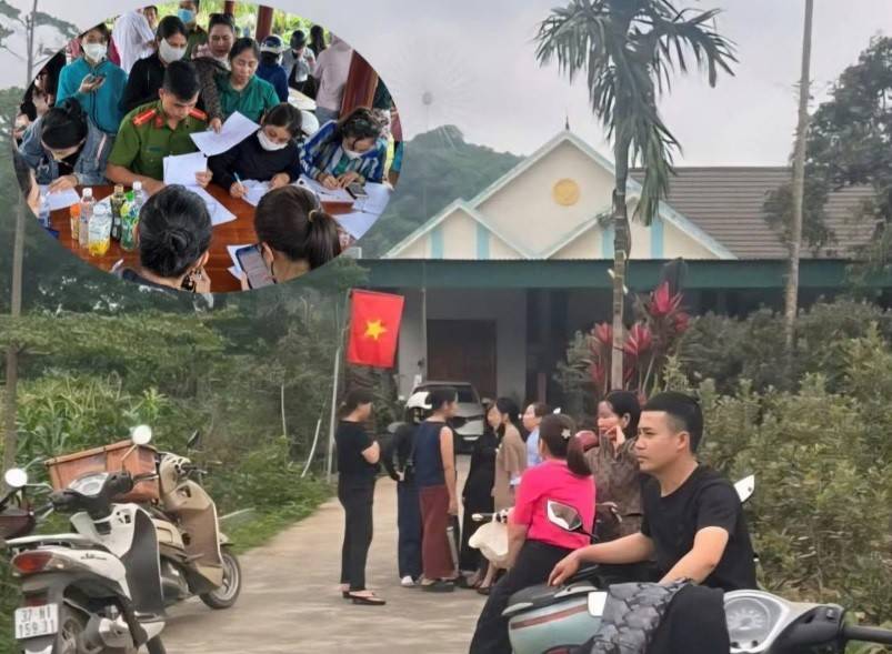 Tân Kỳ - Nghệ An: Hàng nghìn người điêu đứng vì vỡ hụi(Ảnh:Fb Nghi Lộc Quê Tôi).