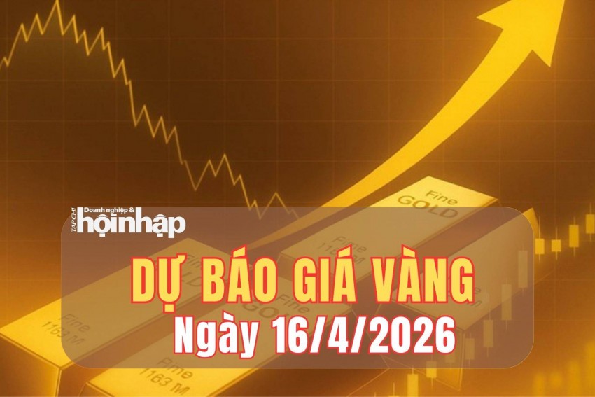 Dự báo giá vàng 16/4: Giá vàng có thể tăng nhẹ, nhưng biến động khó lường