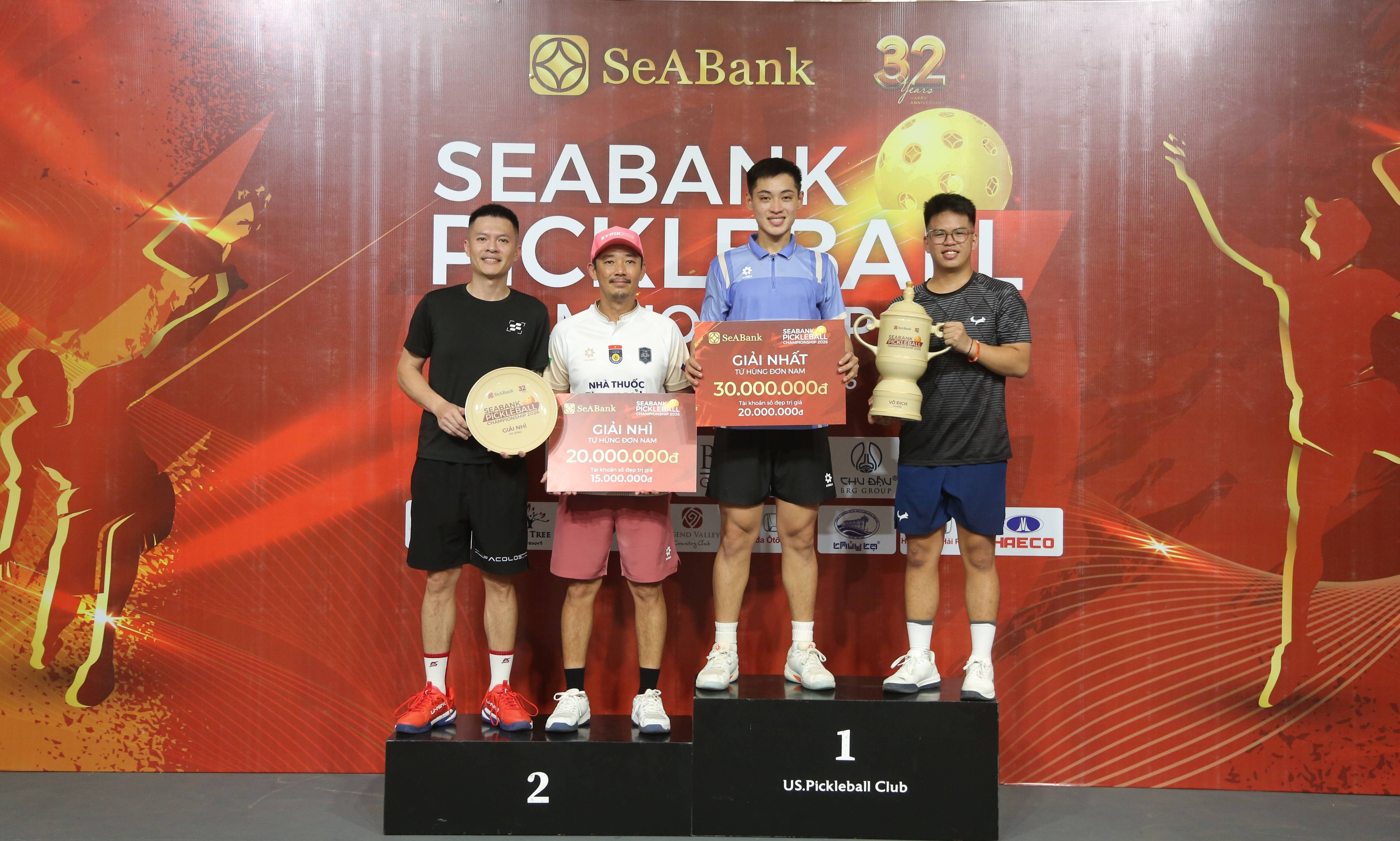 SeABank Pickleball Championship 2026 gây quỹ từ thiện cho giáo dục và môi trường