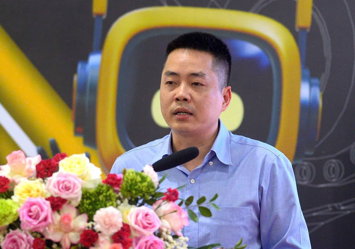 Ông Phạm Tuấn Hải, Phó Giám đốc Sở Công thương Hải Phòng phát biểu tại Diễn đàn.