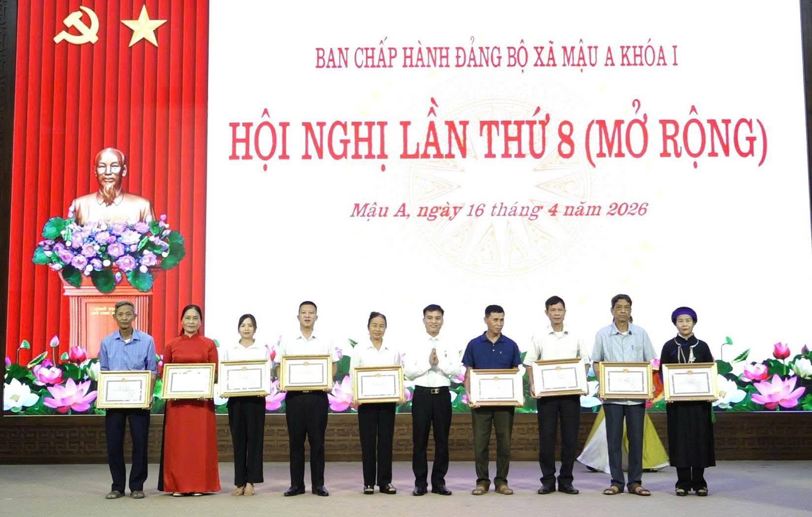 Không lùi bước, tăng tốc về đích, Đảng bộ Mậu A quyết hoàn thành nông thôn mới 2026