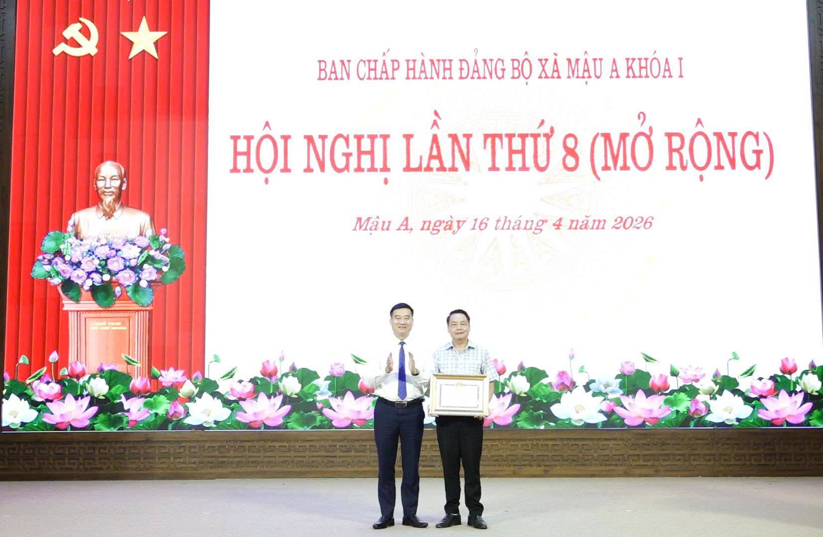 Không lùi bước, tăng tốc về đích, Đảng bộ Mậu A quyết hoàn thành nông thôn mới 2026