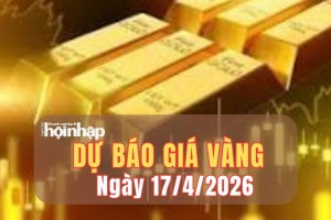 Dự báo giá vàng 16/4: Xu hướng giảm nhẹ chiếm ưu thế