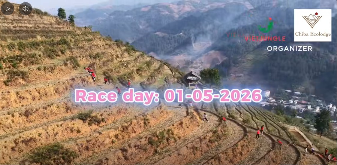 Giải chạy leo ruộng bậc thang Mù Cang Chải: Trải nghiệm độc bản giữa mùa nước đổ