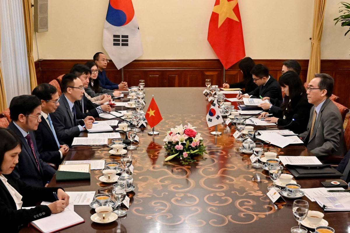 Lãnh đạo cấp cao Việt Nam – Hàn Quốc hội kiến, thúc đẩy hợp tác chiến lược nhiều lĩnh vực.