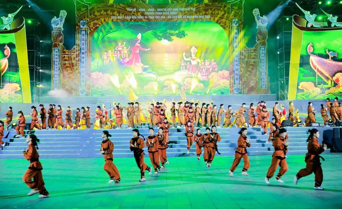 Hôm nay khai hội Đền Hùng 2026