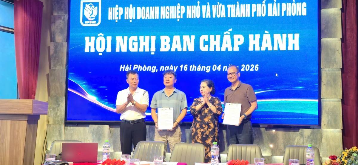 Hiệp hội Doanh nghiệp nhỏ và vừa TP Hải Phòng kiện toàn tổ chức, siết kỷ luật vận hành các Ban