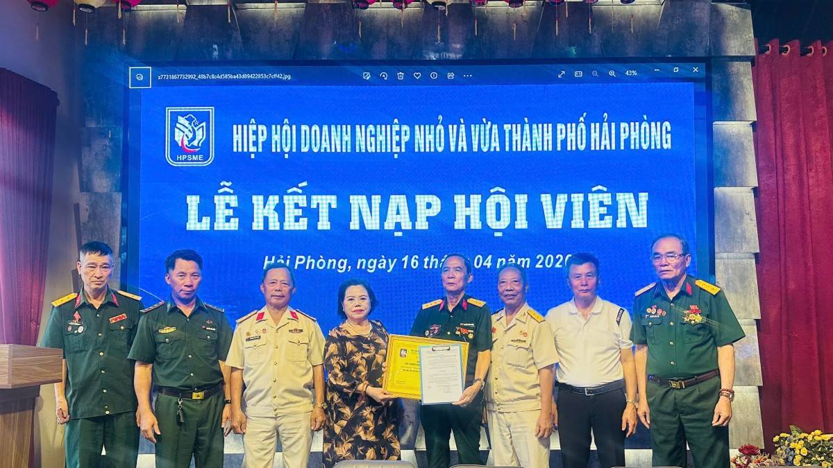 Hiệp hội Doanh nghiệp nhỏ và vừa TP Hải Phòng kiện toàn tổ chức, siết kỷ luật vận hành các Ban