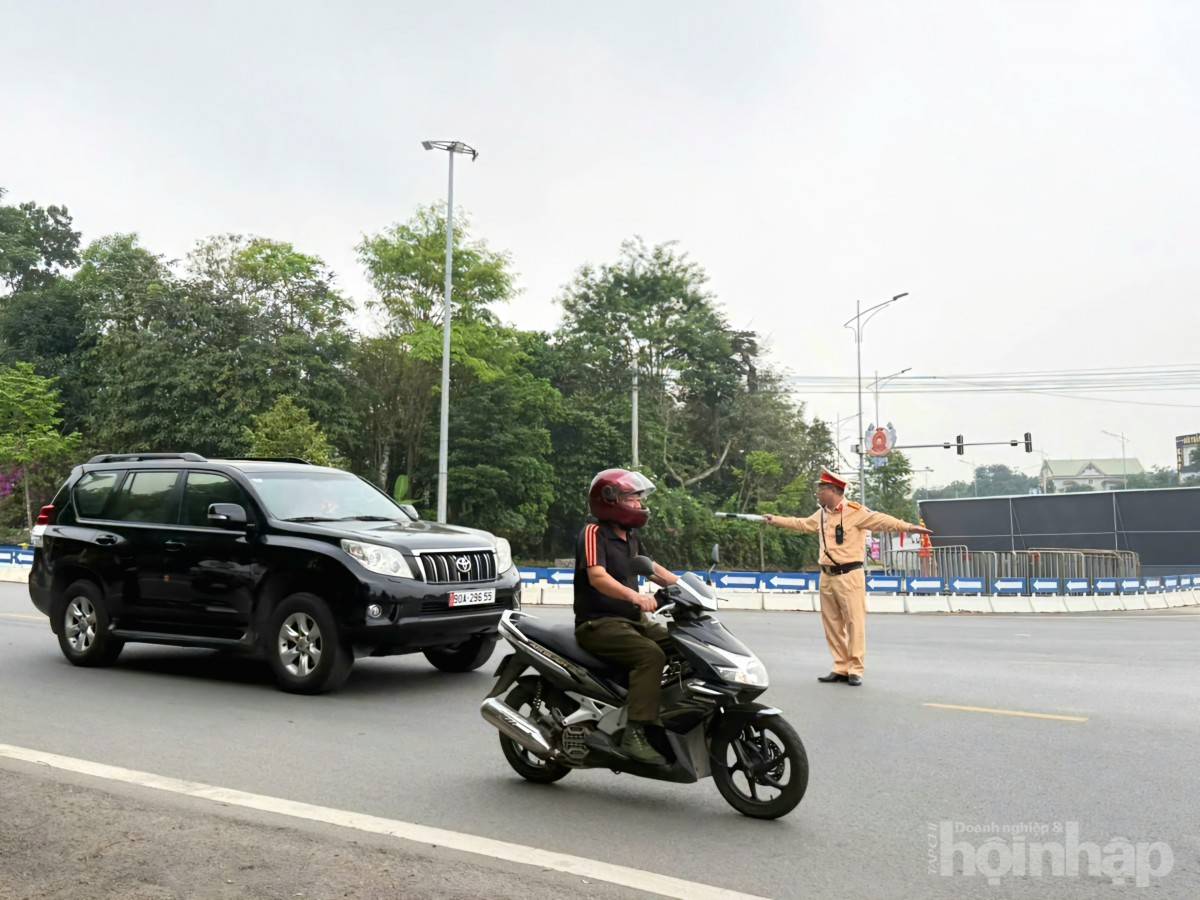 Phân luồng giao thông Quốc lộ 32C phục vụ Lễ hội Đền Hùng 2026