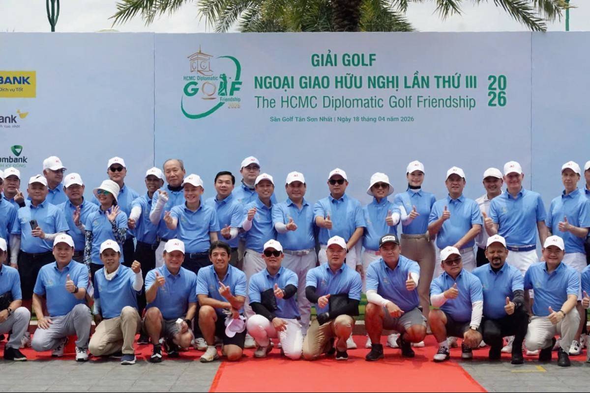 TP. Hồ Chí Minh tổ chức Giải Golf Ngoại giao Hữu nghị 2026, thúc đẩy kết nối đa phương