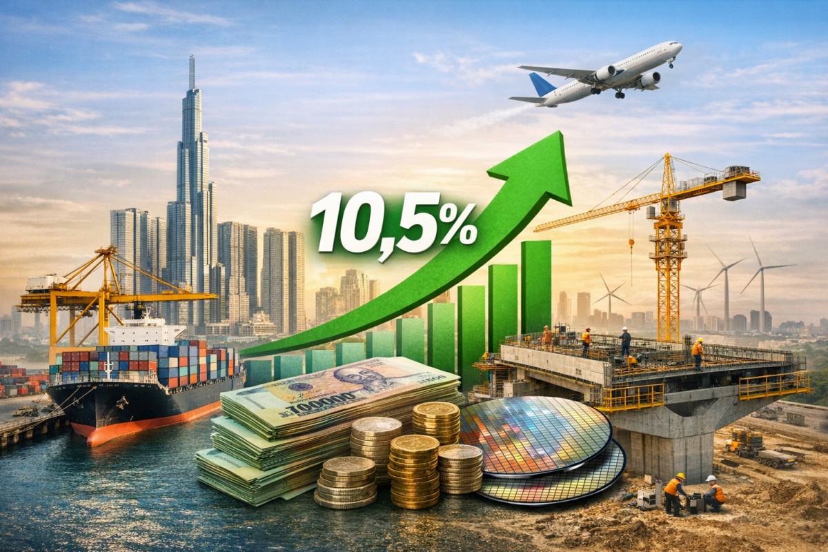 Động lực nào giúp GDP tăng trên 10,5% trong ba quý cuối năm 2026?