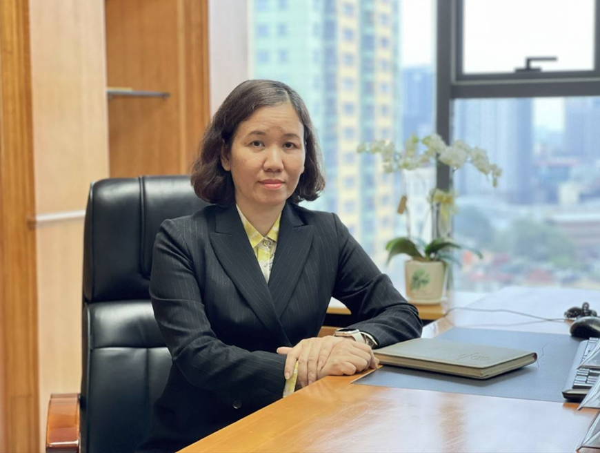 Bà Nguyễn Thị Mai Hạnh, Trưởng ban Hệ thống Tài khoản quốc gia, Cục Thống kê.