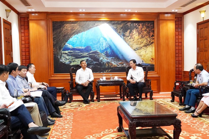 Quảng Trị và VIFC-DN trao đổi cơ hội hợp tác trong các lĩnh vực năng lượng, logistics, du lịch