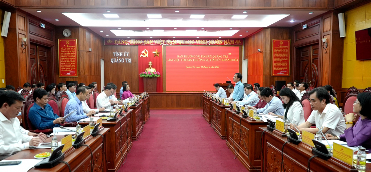 Quảng Trị – Khánh Hòa thúc đẩy hợp tác, chia sẻ kinh nghiệm xây dựng hệ thống chính trị